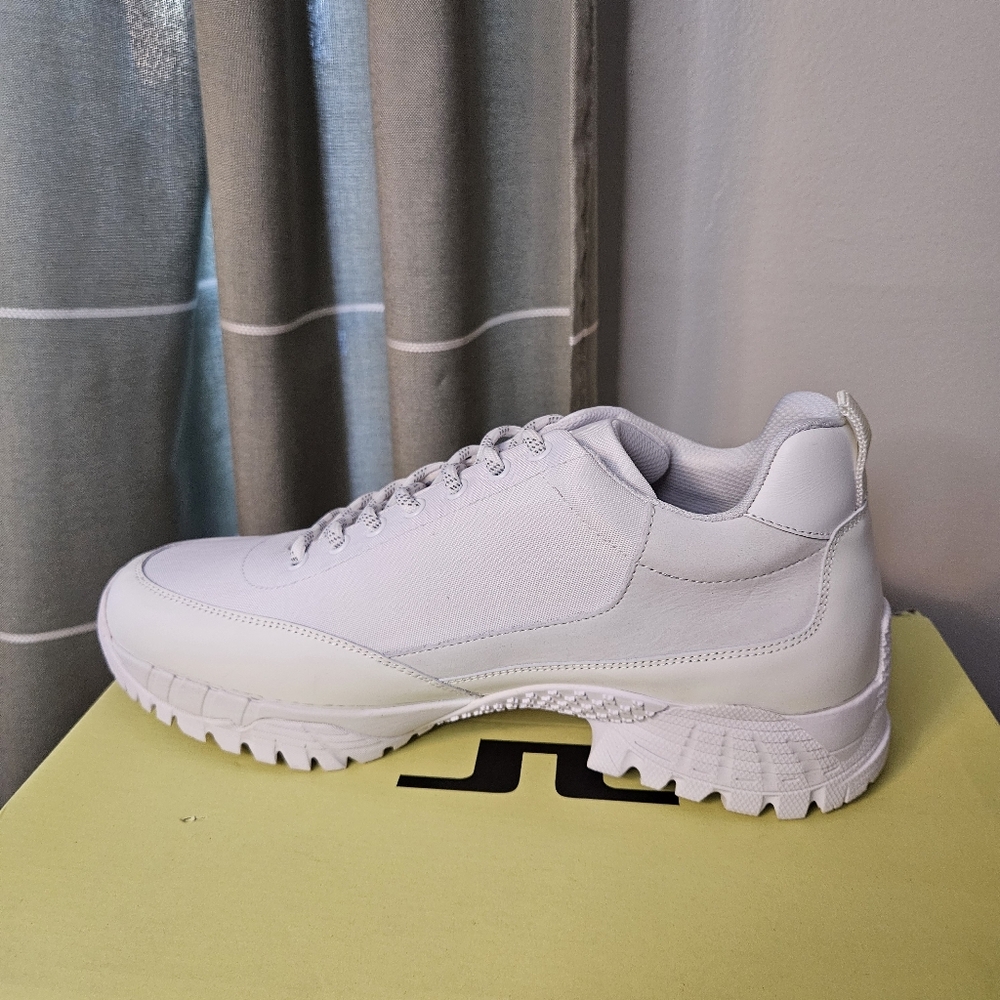 NEW J.Lindeberg Hiker Sneaker White Chunky Mens Trail Shoes EU 43 | US 10 Vibram - Picture 8 of 16